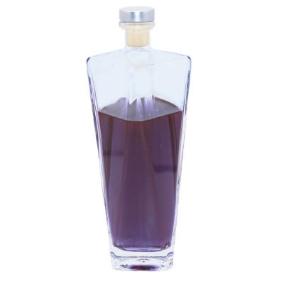 High quality factory supply custom wine 500ML liquor glass bottle