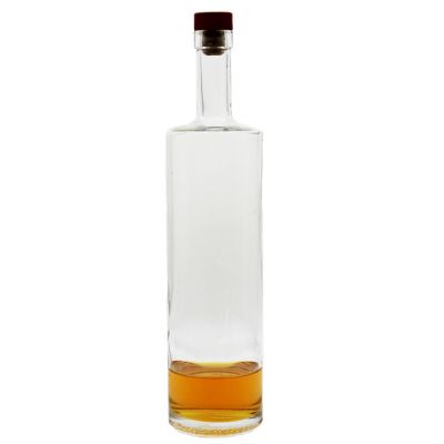 wholesale small for liquor 1000ML vodka glass bottle 1Lbottles