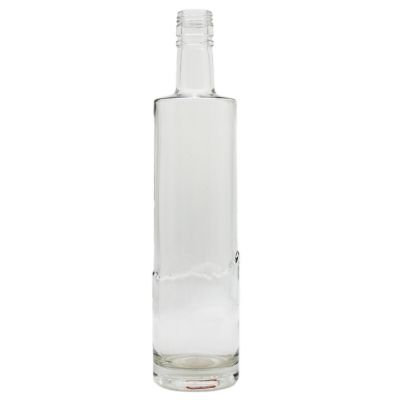 Fashionable custom wholesale high quality unique brandy whisky vodka bottles super flint glass bottle