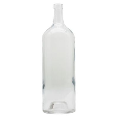 Custom promotional durable using 1500ml bottles beandy whisky glass bottles factory price 