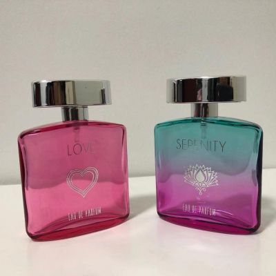 Men Cologna custom made glass perfume bottles 50ml