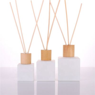 wholesale hot sale square reed diffuser glass bottles 100ml