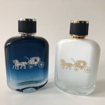 Custom made Private label luxury glass perfume bottle 100ml