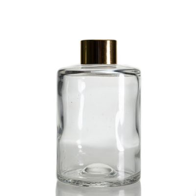 Home Fragrance Bottles 250 ml Empty Glass Reed Diffuser Bottles With Screw Cap