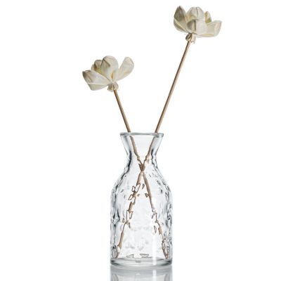 Home Decor Reed Diffuser Bottle 100ml Mini Creative Glass Tabletop Flower Vase
