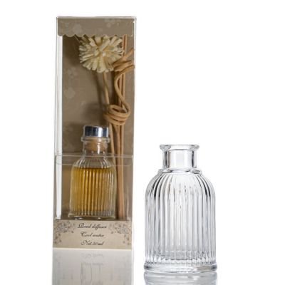 Decorative Aroma Diffuser Bottle Roman Shaped Reed Diffuser Bottle 100ml With Cork