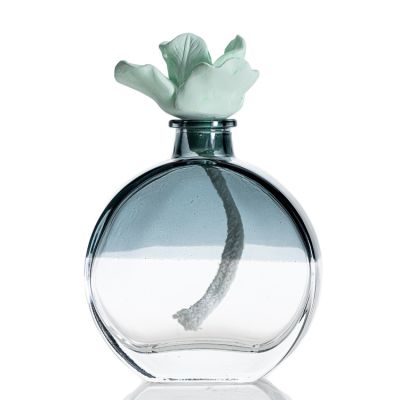 Support Logo Design Glass Vase Fragrance Reed Diffuser 100ml Reed Diffuser Bottle