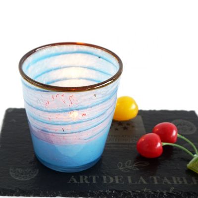 handmade glass jars artistic new design candle vessel for candle making party decoration wedding