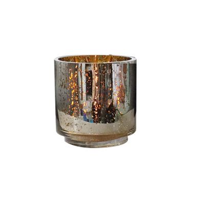 Mercury silver Glass Votive Tealight Candle Holders for Weddings