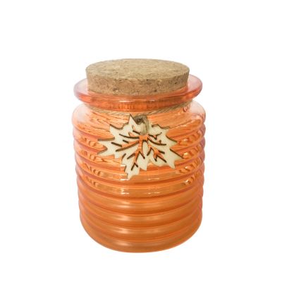 Wholesale In Bulk Large Jar Glass Vessel Candle Jars With Cork Lids