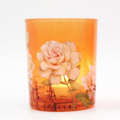 Fancy Unique Glass Candle Jars For Wedding Home decor