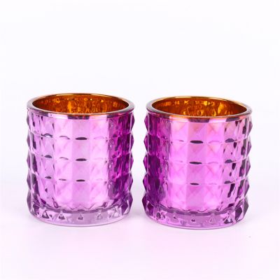 China Wholesale Laser Marking Logo Luxury Candle Holder Glass For Home Decoration