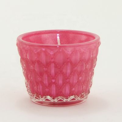 Wholesale new glass candle jar candle holder
