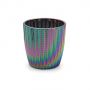Modern Simplicity Multi-Colored Multicoloured Plating Beautifully Glass Empty Candle Jar