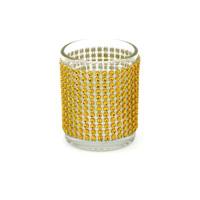 wholesale Clear glass candle holder jar for sale