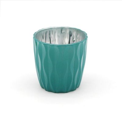 Hot selling Empty Color Glass Candle Jar