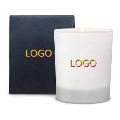 200ml 300ml 400ml Frosted Candle Natural Scented Candle Jar for Home Relaxing Clean Burn Aromatherapy And Gift Box