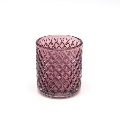 color glass candle holder for wedding