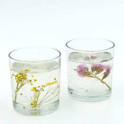 High Quality Clear Candle Glass Jar For Wedding Decoration