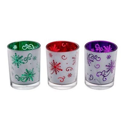 Wholesale glass candle holders clear candle jar with lid for candle making