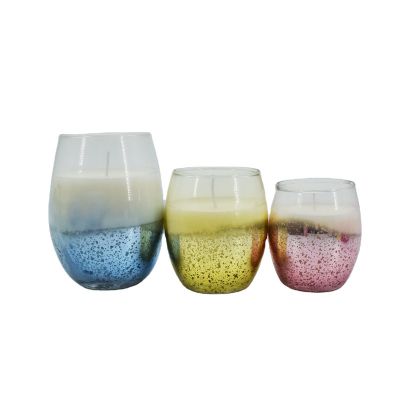 Wholesale Luxury Glass Candle Jar For Home Decoration
