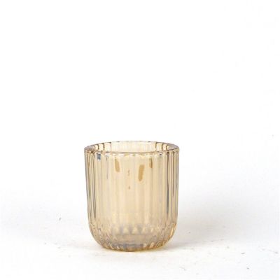 hot seller various glass candle holder vintage glass candle luxury