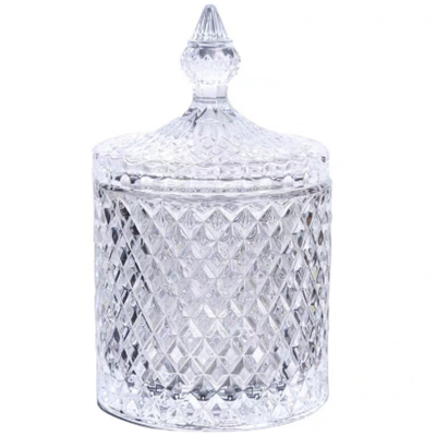 Christmas Wholesale Black gold frosted white silver glass candle jar holder