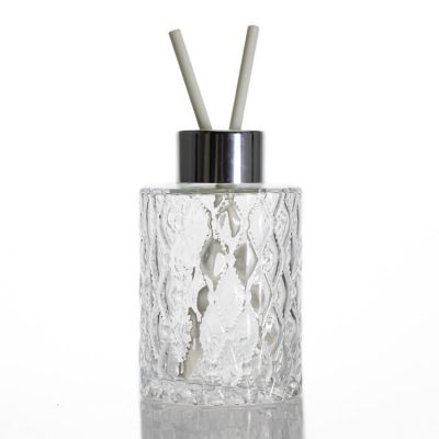 Wholesale Clear Diffuser Empty Bottle 320ml Reed Diffuser Bottle Glass