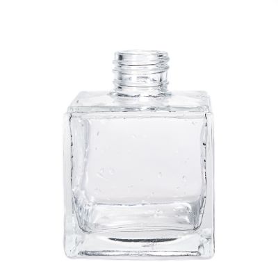 Luxury Square Reed Diffuser Glass Bottle 200ml with Reed Diffuser