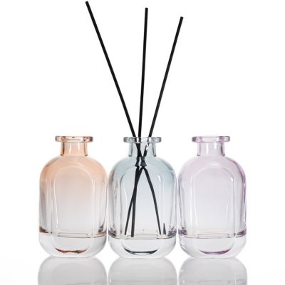 Accept OEM ODM Diffuser Bottle 150ml Empty Glass Diffuser Bottle With Reed Sticks