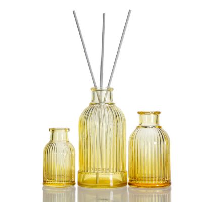Colored fragrance bottles 40ml 100ml 200ml aroma reed diffuser bottle empty