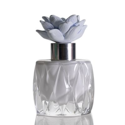 Chinese manufacture sell empty fragrance bottles 50ml 100ml glass diffuser bottles luxury