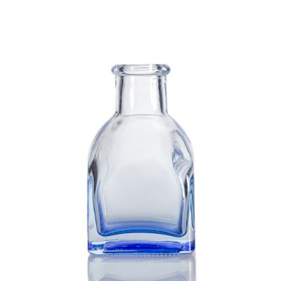 Gradient color design reed diffuser bottle 100ml glass fragrance diffuser bottle