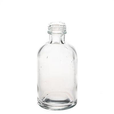 Fragrance Dispenser Bottles 100ml Aroma Oil Glass Reed Diffuser Bottles with Screw Lids