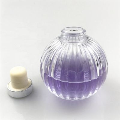 150m empty clear screw cap glass bottle for diffuser
