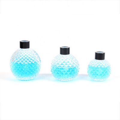 100ml 200ml 300ml Round Ball Shape Diffuser Glass Bottles Perfume Glass Bottles
