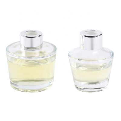 Free sample 100ml 50ml perfume glass bottle essential oil aroma reed diffuser bottle