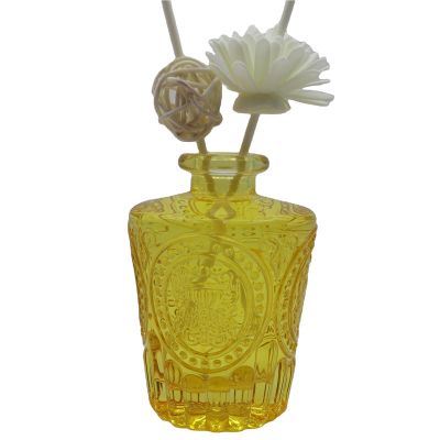 150 Ml Decorative Clear Empty Reed Diffuser Glass Bottle Jiangsu Supplier For Car And Home Use