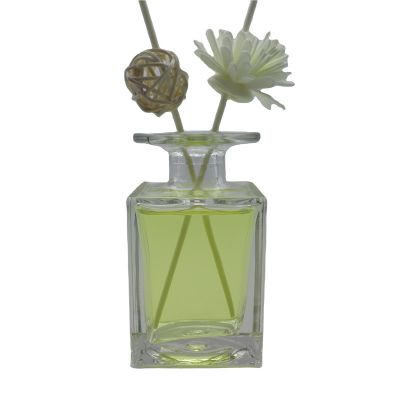 Decorative Clear Empty Reed Diffuser Glass Bottle 150 Ml Jiangsu Suppliers Car Home Use