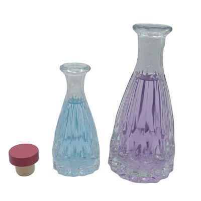 Wholesale Luxury empty reed diffuser bottle 150 ml with cork China factory diffuser bottle