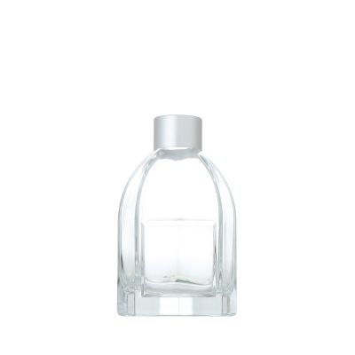 Transparent Aromatherapy Diffuser Glass Bottle With Rattan Stick Or Fiber Stick