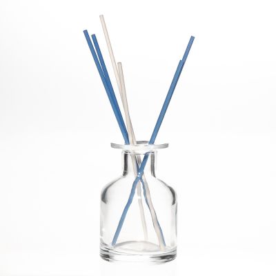 Wholesale Pot-bellied Shaped Glass Empty Reed 100ml Diffuser Bottle For Air Fresh