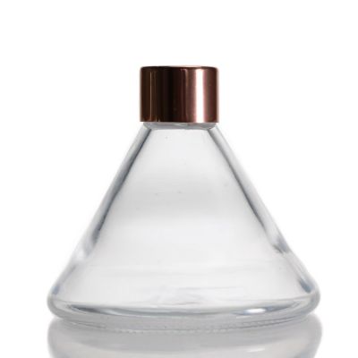 Home Aroma Bottle Empty 100ml Clear Reed Glass Diffuser Bottle With Cap