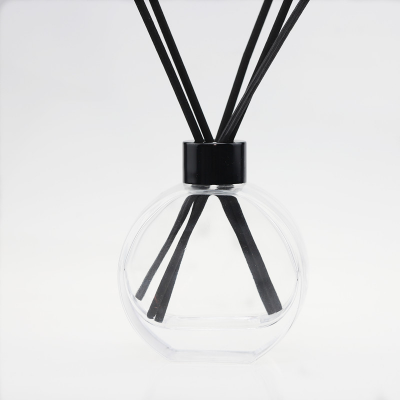 200ml clear flat reed diffuser glass bottles wholesale