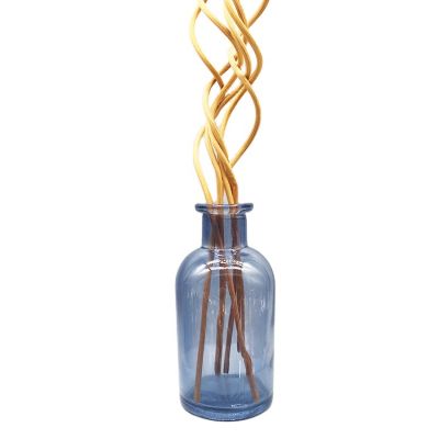 100ml blue Empty Glass Diffuser Bottle Reed Diffuser Refill Aroma Dispenser Diffusers Vase Storage Container Fragrance