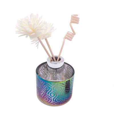 wholesale screen printing small empty reed diffuser glass bottle