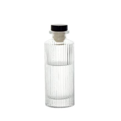 100ml Empty Aromatherapy Reed Round Diffuser Fragrance Glass Bottle