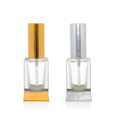 square clear empty 30ml spray perfume glass bottle
