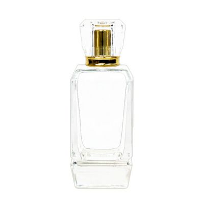 empty 100ml glass bottle bouteille parfum de carre luxu mist spray glass perfume bottle