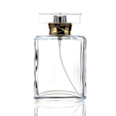 High Quality 100Ml Travel Empty Portable Clear Transparent Glass Perfume Spray Bottle